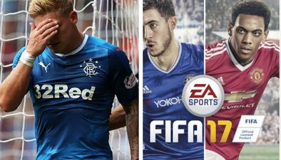 Rangers fans fuming as FIFA 17 team do Celtic’s famous pre-match ritual