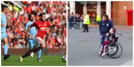 Juan Mata adds to his ‘nicest guy in football’ CV with gesture for disabled Man United fan