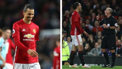 Zlatan Ibrahimovic could be banned for this rude gesture towards Nicolas Otamendi