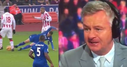 Charlie Nicholas had a laughable explanation as to why Jamie Vardy shouldn’t have seen red