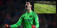WATCH: Thibaut Courtois scores training ground screamer that not even he could possibly save