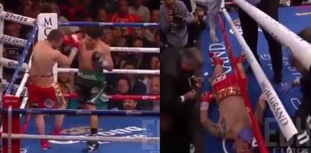 WATCH: Mikey Garcia delivers one of the most brutal knockouts you’ll ever see to become three-weight world champion