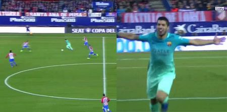 WATCH: Luis Suarez makes Atletico Madrid look like amateurs with absolutely stunning solo goal