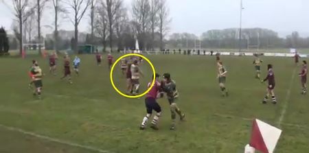 WATCH: English rugby player’s cowardly punch on an opponent reportedly only gets a six-week ban