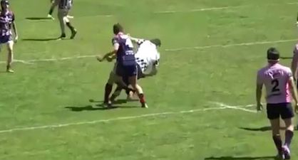 Disgraceful scenes in French rugby as red carded player knocks out referee