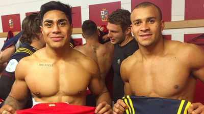 Malakai Fekitoa went a step further than the usual Lions jersey swap