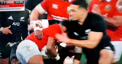 WATCH: Sonny Bill Williams sent off for sickening hit on Lions star