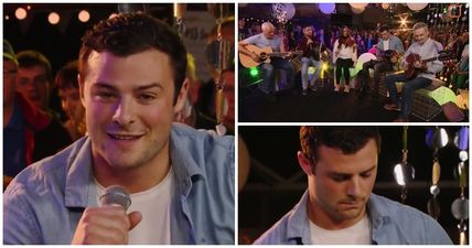WATCH: Robbie Henshaw and family played a few tunes at the Fleadh Cheoil in Ennis