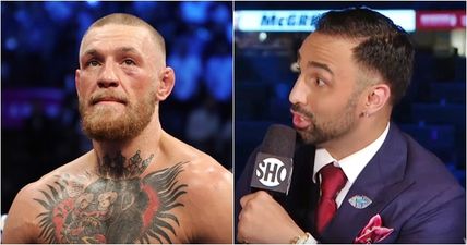 What a shame that Paulie Malignaggi had to react this way to Conor McGregor’s defeat