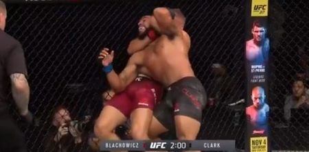 One of the most brutal chokes in UFC history