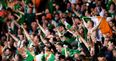 All Irish fans in Copenhagen will be able to get a free pint before the game