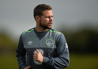 Ireland winger Alan Judge scores in his first game of football in nearly 20 months
