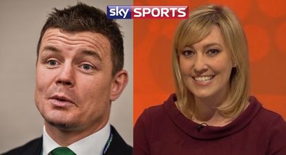 Brian O’Driscoll leads the praise for Kelly Cates for her anchoring of Friday Night Football