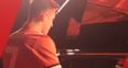 Behind the scenes footage shows Alexis Sanchez is well able to play the piano