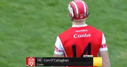 Hurling folk disgusted by Con O’Callaghan booking and they’re dead right to be