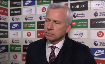 Alan Pardew deserves credit for reaction to one of worst interview questions