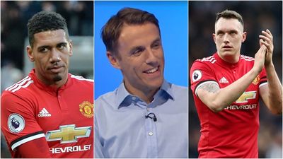 Phil Neville slates Smalling and Jones for doing what their manager tells them to do