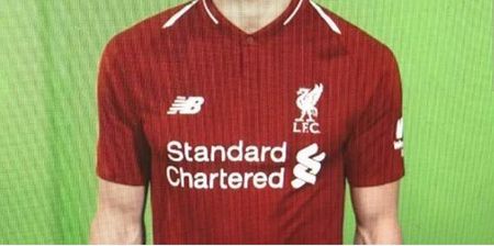 Liverpool’s new home kit has been leaked