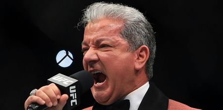 Bruce Buffer reacts to Conor McGregor bus incident