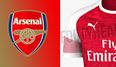 Images of Arsenal’s 2018/19 home jersey have been leaked
