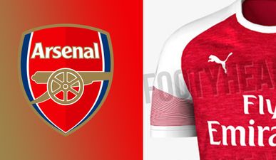 Images of Arsenal’s 2018/19 home jersey have been leaked