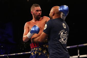 Tony Bellew pays emotional tribute to brother-in-law with touching victory speech