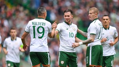 Alan Browne scored his first goal for Ireland with a nice strike against Celtic