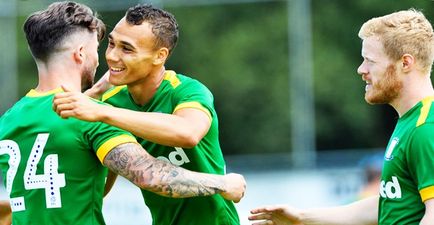 Graham Burke scores on debut alongside Maguire and Horgan