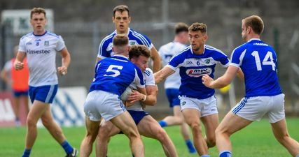 One brilliant display saved Laois from suffering a seriously heavy defeat to Monaghan