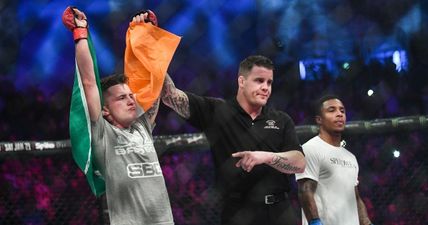 “He’s going to get stiffened in about a minute and a half “