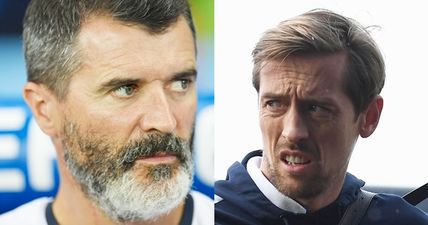 Roy Keane’s reaction to Peter Crouch in an Aston Martin is vintage Keano