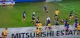 Israel Folau leaves a trail of Argentine defenders behind him to score ridiculous try