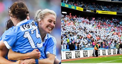 Attendance at ladies final smashes record and trumps men’s semi