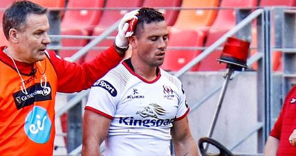 John Cooney suffered a godawful head injury during Ulster’s latest victory