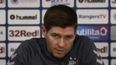 Steven Gerrard interrupts question for player to clarify “warning” for Rangers squad