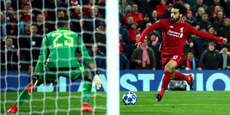 Salah and Alisson put shine on Liverpool’s steely European showing against Napoli