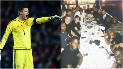Wayne Hennessey denies making Nazi salute at team dinner