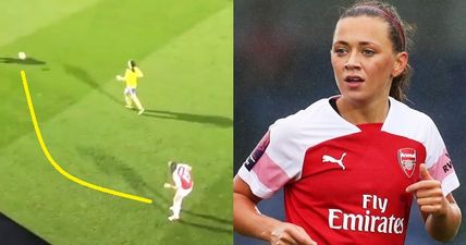 With nothing on, Ireland captain comes up with glorious, curling through ball in injury time