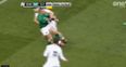 Many Irish fans unhappy with young flanker’s tackle on Keith Earls