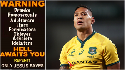 Israel Folau not answering his phone but will be told his contract is terminated when he does