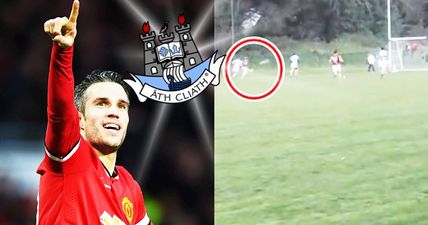 Robin Van Persie would be proud of left footed volley scored in Dublin championship