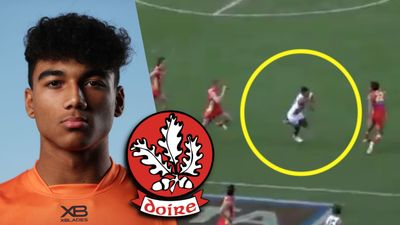 Derry gem runs from his own half and kicks stunning goal from 50 metres