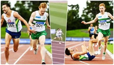 Two hundredths of a second between Tobin and Robinson after race of their lives