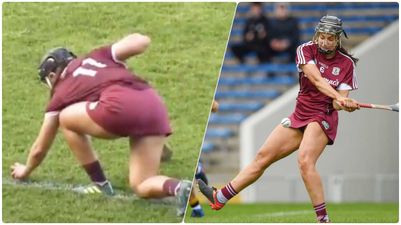 “She scored a goal in the county final as well from a line ball”