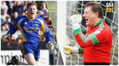 “It’s an easier life in goal, you’re not waiting for some fella to give you a box in the jaw”