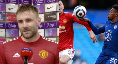 Luke Shaw says ref didn’t give penalty because it would “cause a lot of talk”