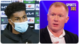 Marcus Rashford comes out fighting but Paul Scholes isn’t buying it