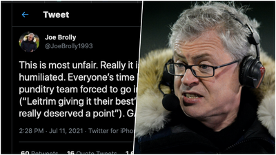 “The GAA ought to be ashamed” – Joe Brolly vents his frustration on Twitter