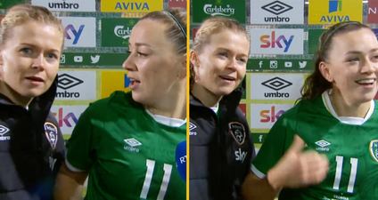 Ruesha Littlejohn gate-crashes Katie McCabe’s interview after another player-of-the-match display