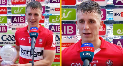 Shane McGuigan does a ‘Sueey’ Cristiano Ronaldo would be proud of after winning MOTM